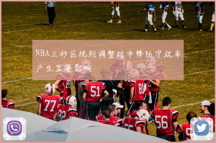 NBA三秒区规则调整对中锋防守效率产生显著影响
