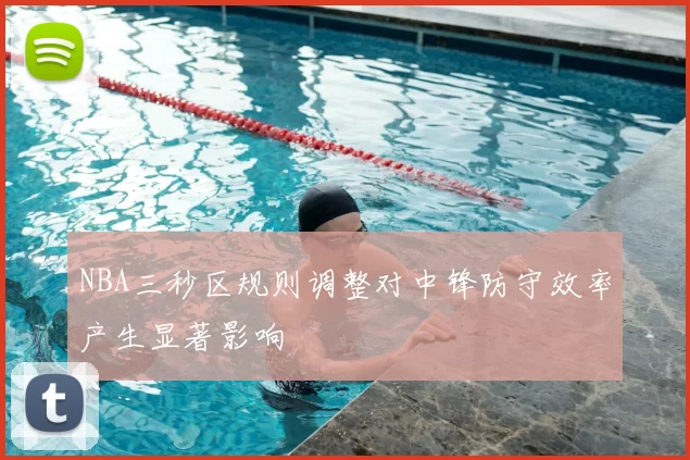 NBA三秒区规则调整对中锋防守效率产生显著影响